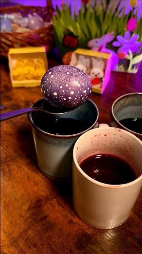 You have to try this egg coloring technique this Easter