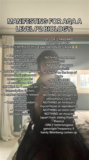 #alevelbiology #aqaalevelbiology #aqa after doing us dirty for P1 they owe us big time with a better P2 & P3!!