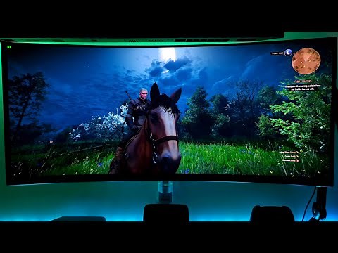 The Witcher 3: Wild Hunt Next-Gen Update - AW3423DW - ULTRAWIDE OLED - i9-12900K + RTX 3090
