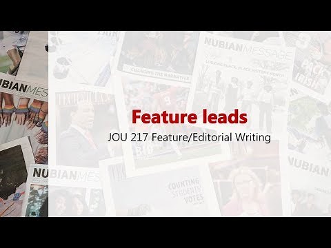 Feature leads