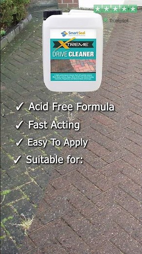 How To Clean Your Driveway Easily - Using Drive Clean Xtreme