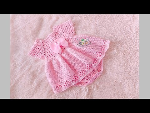 STEP-BY-STEP CROCHET BABY BODYSUIT - 0 TO 3 MONTHS