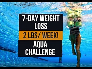 AQUA EXERCISES FOR ARMS AND CORE; DAY 2 OF 7-DAY WEIGHT LOSS AQUA CHALLENGE TRAILER