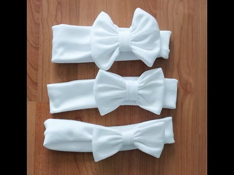 Toddler Bow Headband - Tutorial