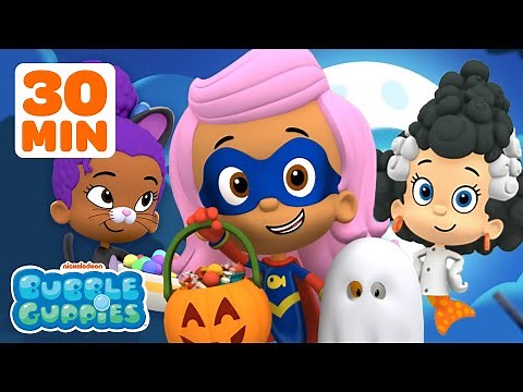 Bubble Guppies’ Halloween Adventures! 👻 | 30 Minute Compilation | Nick Jr.