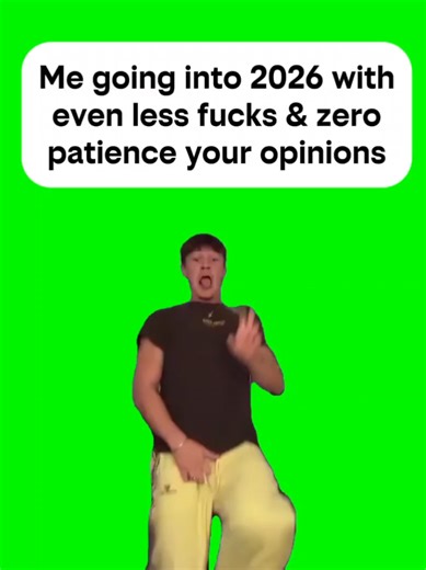 New year, new attitude unlocked 😈✨ @liltristan dancing into 2026 like he’s officially done playing nice, getting down to “fuck being good, I’m a bad bitch” energy. This one feels like a full-on main character reset, chaotic confidence, zero apologies, perfect for that end-of-year glow-up mindset where you leave expectations in 2025 and step into your villain era. Using this when you’re done people-pleasing Using this for “me in 2026” energy Using this as a dramatic reset after a rough year #cap