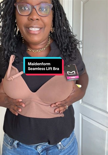 Could not believe @MaidenformOfficial was on TikTok shop. Love their bras. This Maidenform Seamless lift bra is just too good. #Maidenform #ButterySoft #Bralette #SeamlessBra