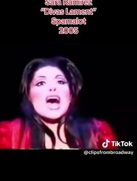 follow for more #sararamirez #whateverhappenedtomypart #spamalot #spamalotbroadway #spamalotbway #spamalotthemusical #calliegreysanatomy #divaslament