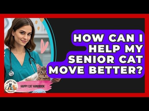 How Can I Help My Senior Cat Move Better? - Happy Cat Handbook