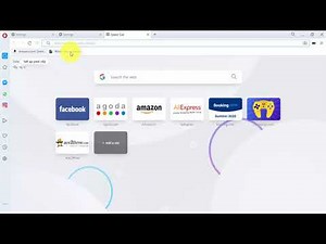 Show Bookmarks Bar on Opera Web Browser in Windows 10
