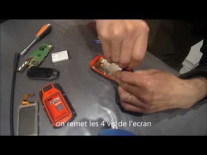 comment changer l'écran LCD plus tactile de l'alpha 100