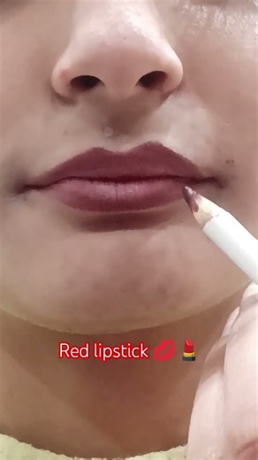 trying for the very first time cherry cola lip shade ❄️🍒💋💄