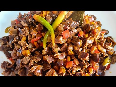 Bopis | Chicken Gizzard and heart recipe