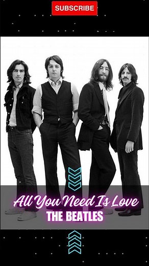 The Beatles - All You Need Is Love #thebeatles #lyrics