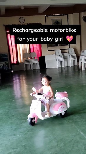 Rechargeable Motorbike for Your Baby Girl 💖