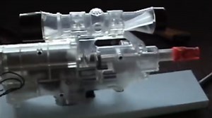 Airsoft Gun Mounted on RC Plane Test