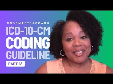 Part 18 of the Official 2025 ICD-10-CM Coding Guidelines