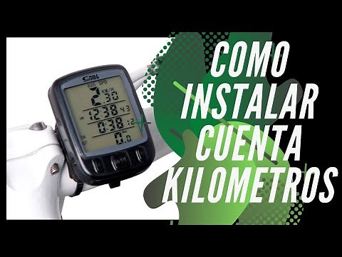 2022 Cómo instalar un cuentakilómetros de bicicleta 🚴 - How to install a odometer on my Bycicle