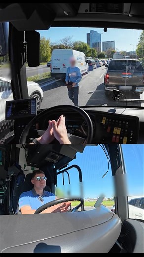 Poslední zvonění a lakomý autobusák 😅 🚌 Bus cab view Brno