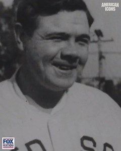 3.5K views · 100 reactions | Babe Ruth lived in the camera’s lens, swung the heaviest bat, earned the most money, and incurred the biggest fines. Babe Ruth was the blueprint for modern athletic stardom. Watch Fox Nation’s newest original special following the life of America’s most beloved baseball star in ‘American Icons.’ https://bit.ly/2zuoJb6 | Fox Nation | Facebook