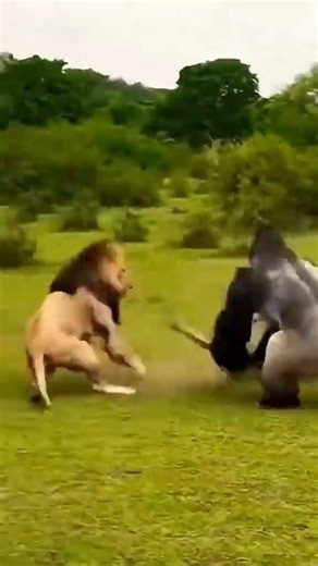 GORILLA WITH A BAT?! 🦍🏏 #shorts #wildlife #crazy