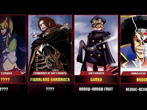 ⚔️ ALL GOD'S KNIGHTS MEMBERS | ONE PIECE