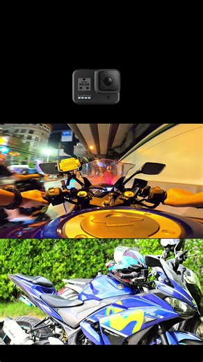 yamaha R3 - gopro max