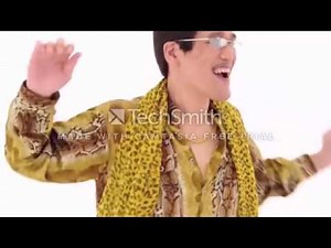 PPAP in slow motion (Pen Pineapple apple pen)