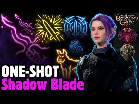 ONE-SHOT SHADOW BLADE BUILD Sorcerer / Paladin - Baldur's Gate 3