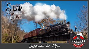 Steam into the Cove with the Everett Railroad! If you’re looking for a leisurely train ride through scenic central PA, then Steam into the Cove is for you. Take in the beauty of Morrison's Cove, September 10th at 12:00 PM on our 27-mile round trip between Hollidaysburg and Martinsburg, PA. Add on a boxed lunch to enjoy during your excursion, which includes a small sub, pasta salad, chips, cookie and a beverage. PURCHASE TICKETS: https://everettrailroad.com/steam-cove/ | Everett Railroad Company