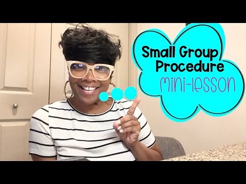 Small Group Mini Lesson