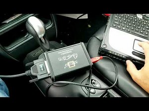 Porsche boxter key programming using Abrites AVDI