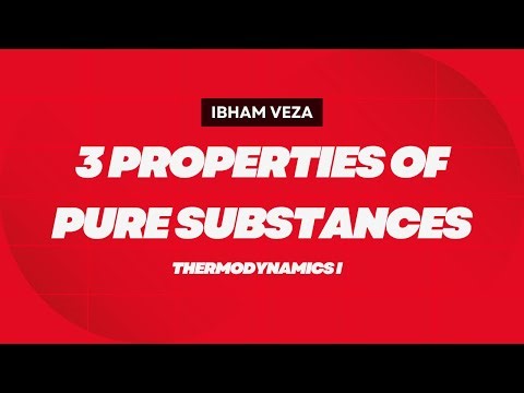 Properties of Pure Substances in Thermodynamics | Phase Change, P-v Diagrams & Saturation Properties