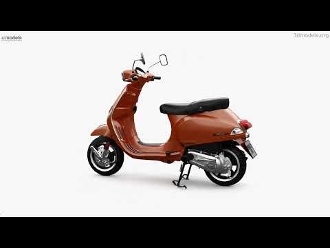 Piaggio Vespa SXL 125 2020 3D model by 3DModels.org