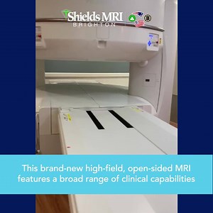 Footage of the open-sided MRI machine at our Brighton location is in! | Shields Health