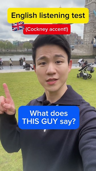 The Cockney accent is CRAZY! #britishaccent #cockneyaccent #learnenglish