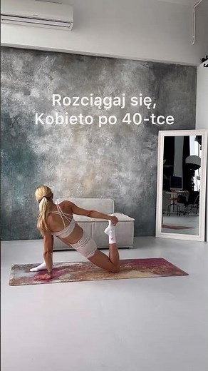 Kobieto 40+ Rozciągaj się! Najnowszy trening z odliczaniem czasu ⏱️ Ola Żelazo