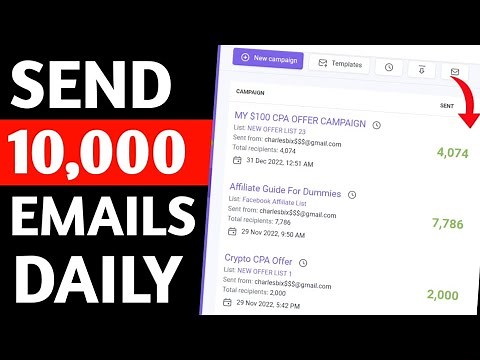 How to Send Unlimited Bulk Emails for Free - Free Bulk Email Sender