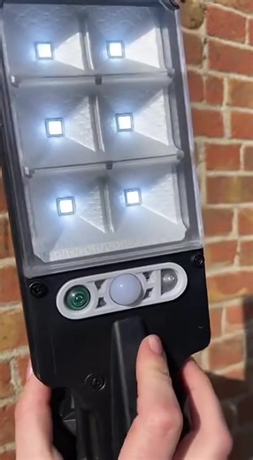 Secure Your Yard with 6000W Solar-Powered Wall Lights