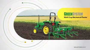 Watch the video to know how GreenSystem Multi-Crop Mechanical Planter improves seeding accuracy which leads to higher crop yield. | John Deere