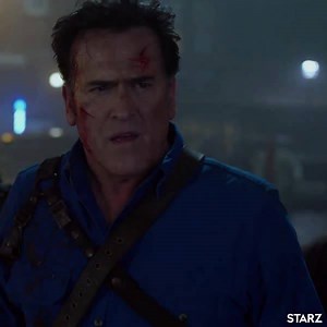 Ash will do the mettle-testing, all you have to do is watch a new episode Sunday on STARZ. starz.tv/WatchAVEDFB | Ash vs Evil Dead