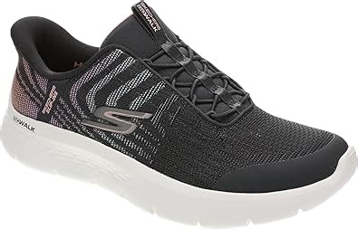 Amazon.com: Skechers Go Walk Flex Nova - Tenis sin cordones para mujer, Negro/Multi, 5 : Ropa, Zapatos y Joyería