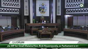 11K views · 148 reactions | PARLIAMENT SITTING, AFTERNOON SESSION RESUME. Date: 01/12/2025. #npsimedia | National Parliament of Solomon Islands | Facebook