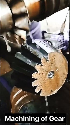 Gear Hobbing/Cutting Process: Engineering Behind Gears :A close-up look #engineering