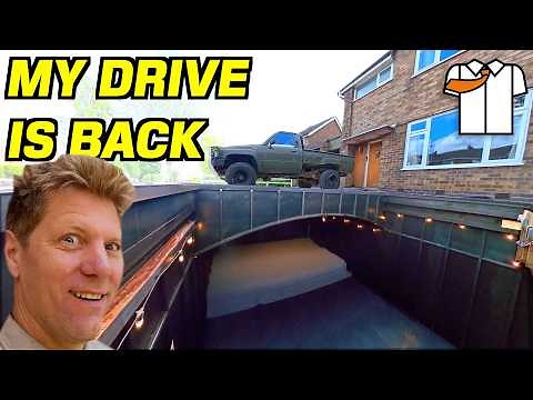 Digging a SECRET Garage Part 6 THE COVER UP!