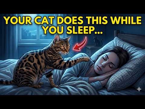 The One Unusual Thing Cats Do Once the Lights Go Out