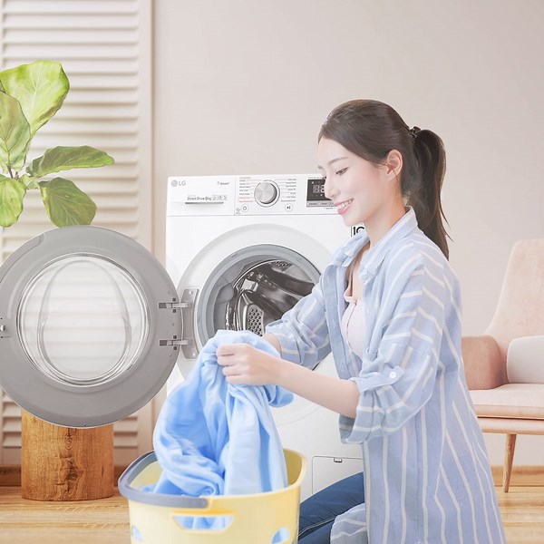 How do our AI Direct Drive™ washing machines intelligently care for your clothes? They do so by detecting the weight and texture of your clothing, and determining the most appropriate wash pattern. Find out more about LG AI DD™ Washing Machines: http://lge.ai/6182MKJGg #LifesGood #LifesGoodwithLG #LGSingapore #LGWashingMachine #LGAIDirectDrive #LGAIDD | LG Global