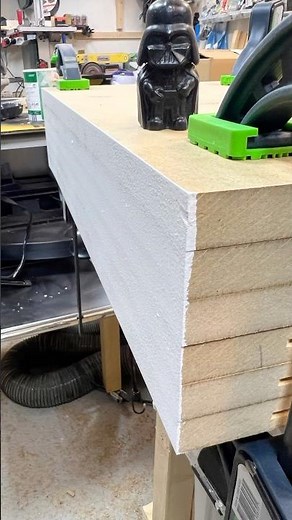 Preparing MDF edges for Painting #shorts #woodworking #mdfedge #mdf #primer #finishing