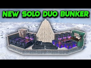 NEW SOLO DUO BUNKER In Rust | Rust Base Design 2026