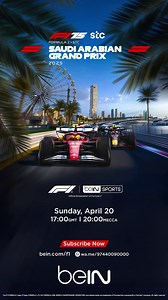 Don't miss the spectacular F1 STC Saudi Arabian Grand Prix,with expert commentary and stunning visuals, LIVE and EXCLUSIVE on beIN. Subscribe now👇 🔗 https://bit.ly/beINFormula1 📱 http://wa.me/97440090000 #F1 | beIN SPORTS